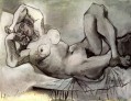Mujer acostada Dora Maar 1938 cubista Pablo Picasso